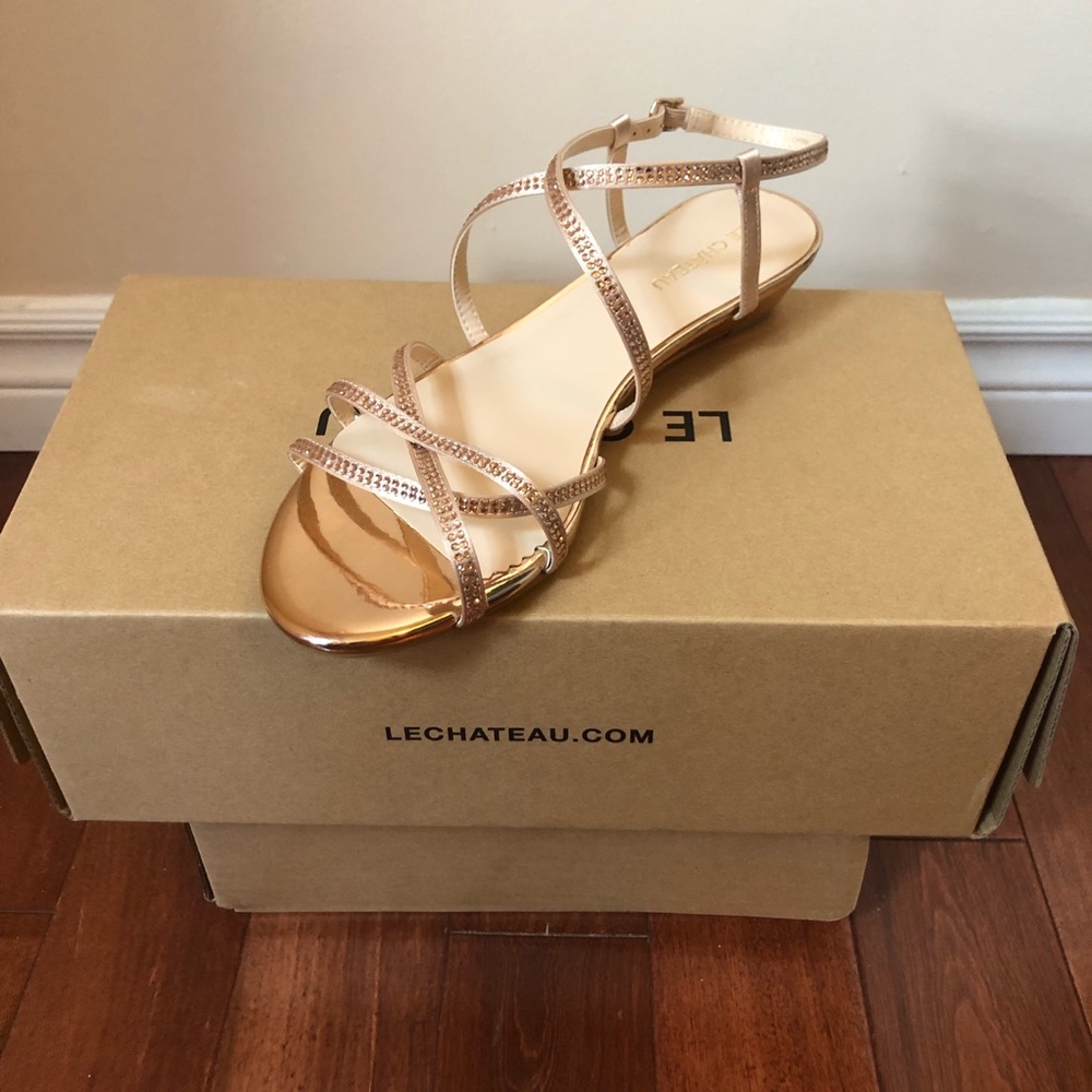 Blush Strapy Sandals